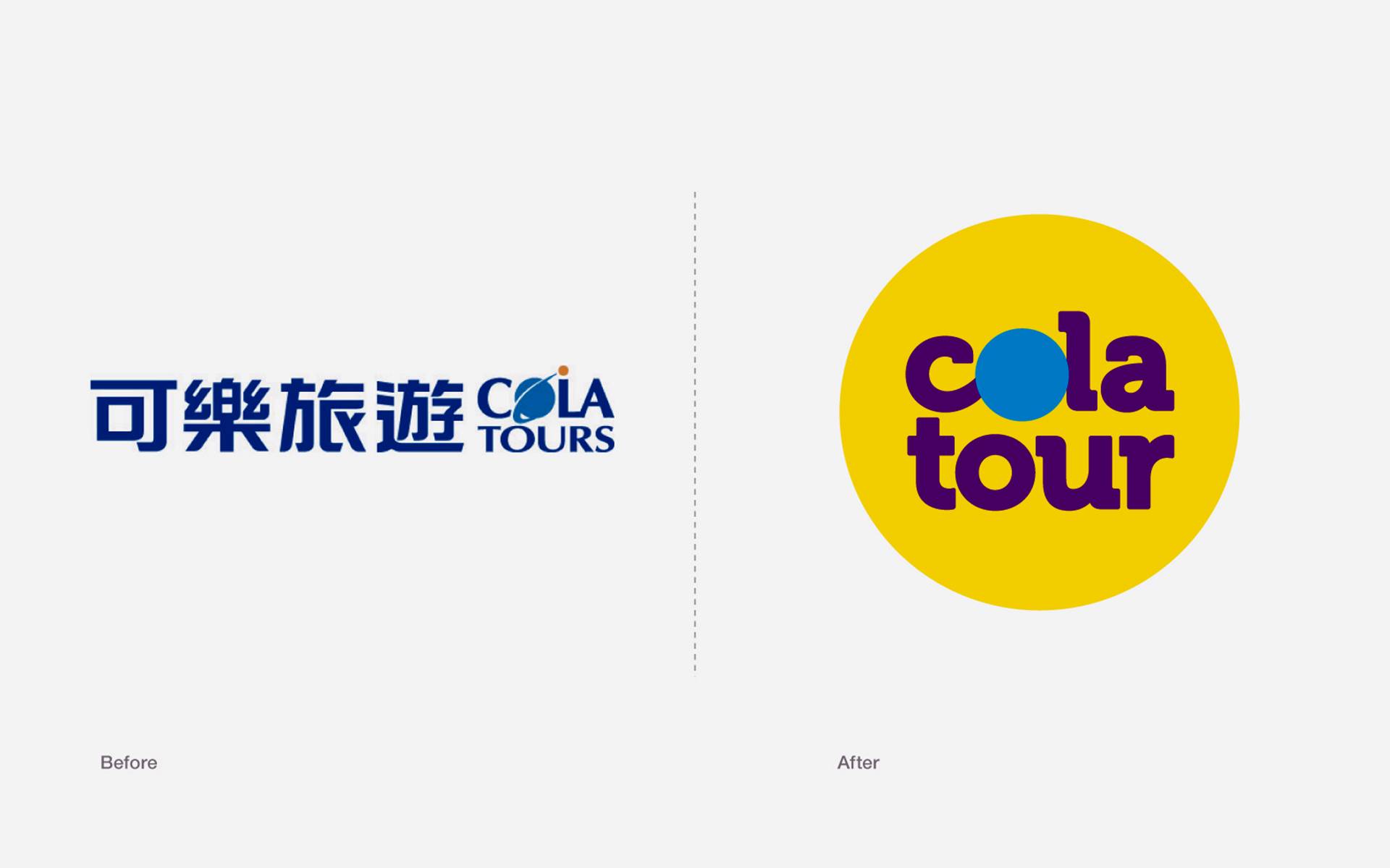 品牌策略｜ Colatour 可樂旅遊 品牌重塑｜ bRANDV 畢爾威品牌設計